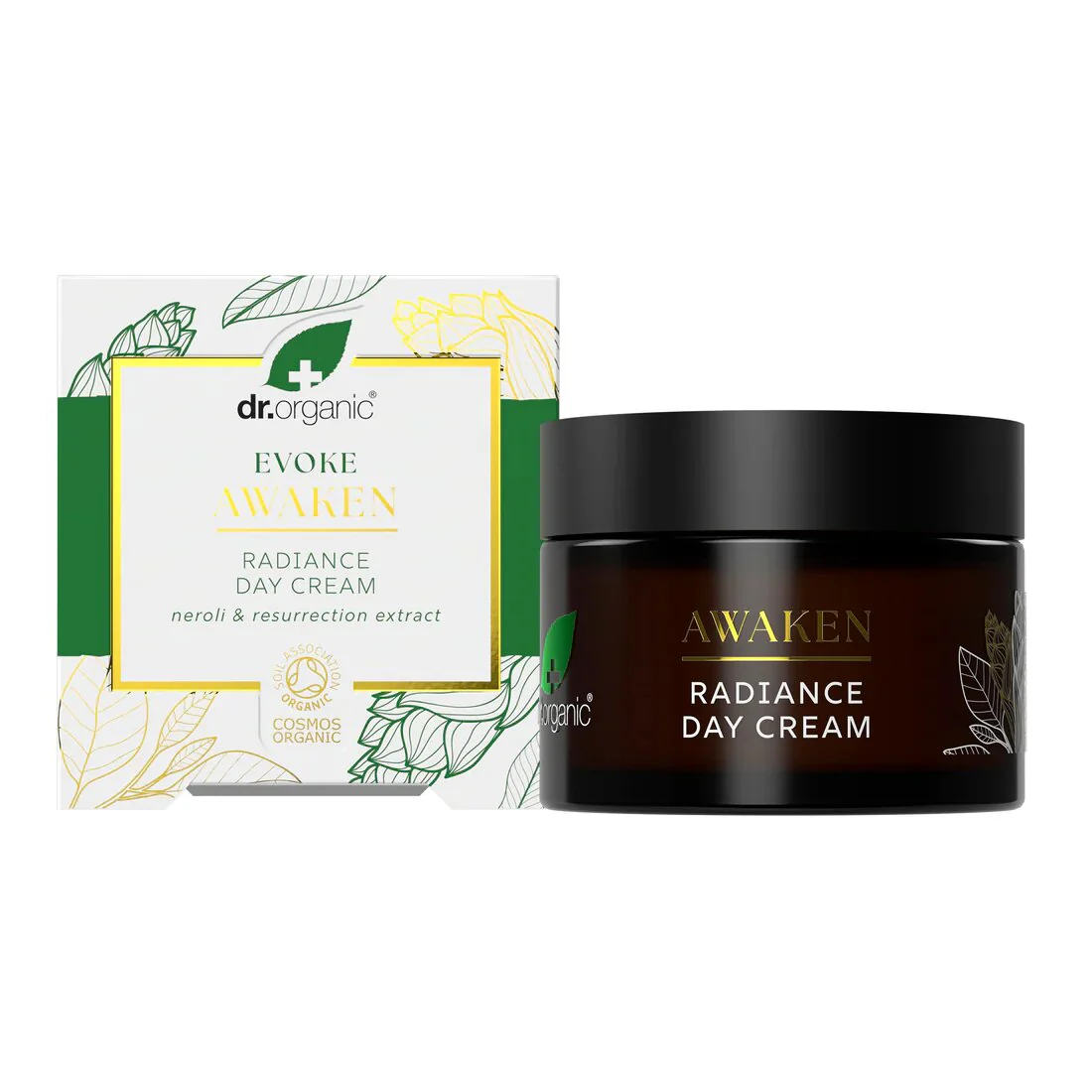 Dr Organic Crema de Día Evoke Awaken Luminosidad y Frescura - 50 ml