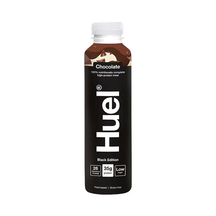 Huel Comida 100% Nutricionalmente Completa Sabor Chocolate Black Edition - 500ml