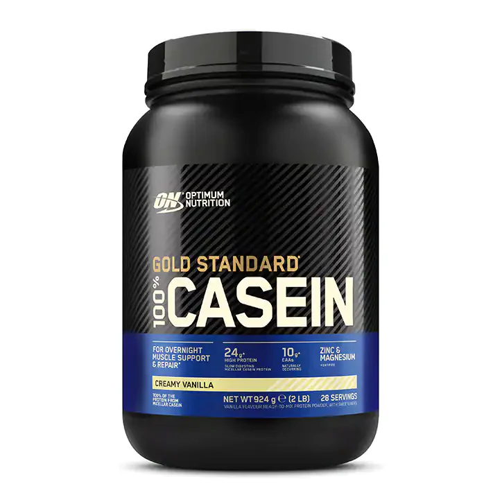 Optimum Nutrition Gold Standard 100% Caseína sabor Vainilla Cremosa - 924 g
